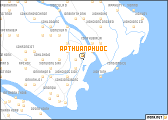 map of Ấp Thuận Phước