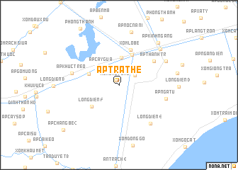 map of Ấp Trà Thê