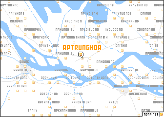 map of Ấp Trung Hòa