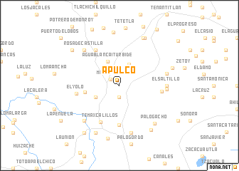 map of Apulco