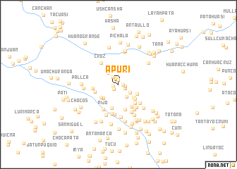 map of Apuri