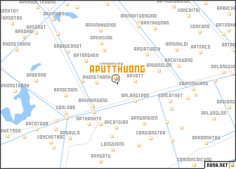 map of Ấp Ut Thượng