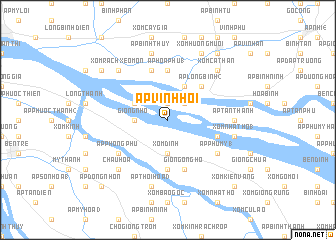 map of Ấp Vinh Hội