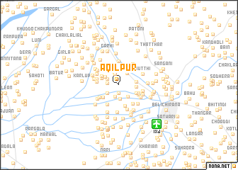 map of Aqilpur