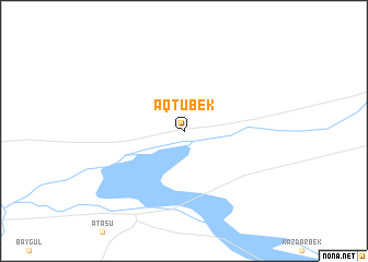 map of Aqtübek