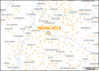 map of Aquablanca