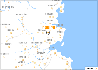 map of Aquipo