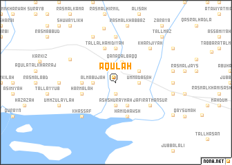 map of ‘Āqūlah