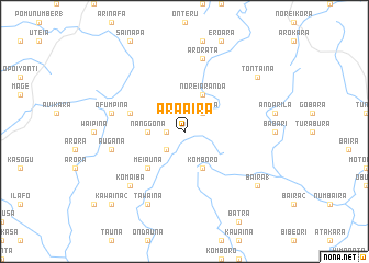 map of Araaira