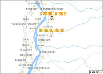 map of ‘Arab al Ḩişār