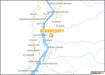 map of ‘Arab aş Şaff