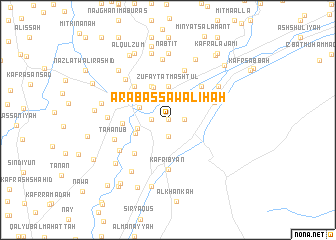 map of ‘Arab aş Şawāliḩah