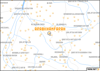 map of ‘Arab Khamfārah