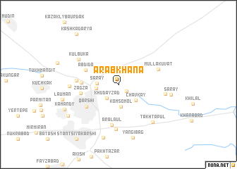 map of Arabkhana