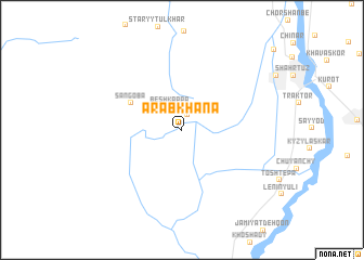 map of Arabkhana