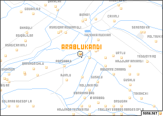 map of ‘Arablū Kandī