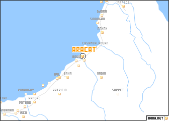 map of Aracat