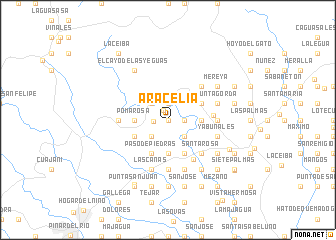 map of Aracelia