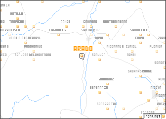 map of Arado