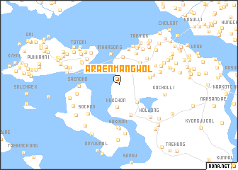 map of Araenmangwŏl