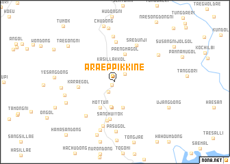 map of Araeppikkine