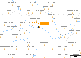 map of Arahanana