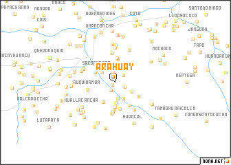 map of Arahuay