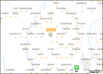 map of Arah