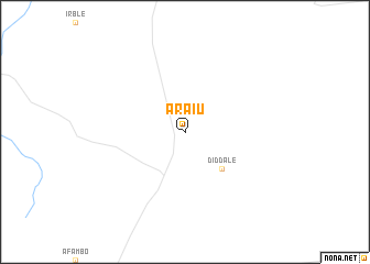 map of Araiu