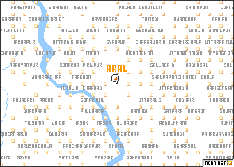 map of Ārāl
