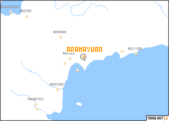 map of Aramayuan