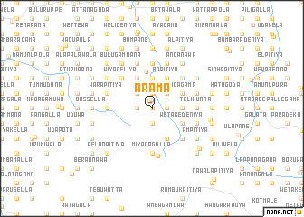 map of Arama