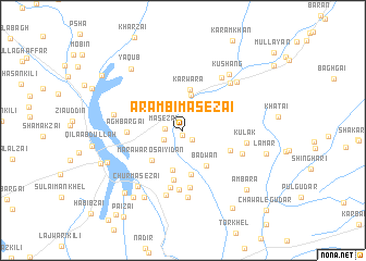 map of Arambi Masezai
