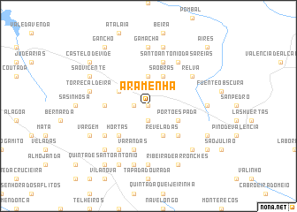 map of Aramenha