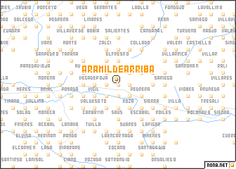 map of Aramil de Arriba