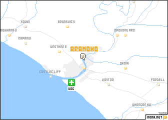 map of Aramoho