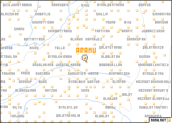 map of ‘Arāmū