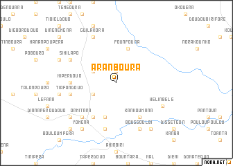 map of Aranboura