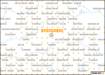 map of Ārangābād