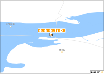 map of Arangastakh