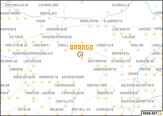 map of Arango