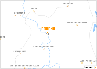 map of Aranha