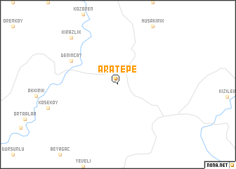 map of Aratepe