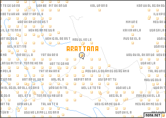 map of Arattana