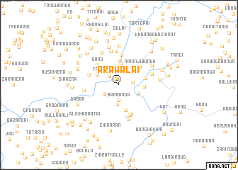 map of Arawalai