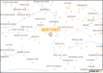 map of Araykasy