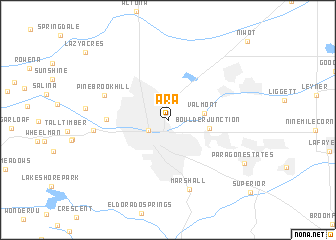 map of Ara