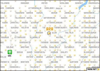 map of Ara