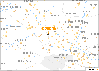 map of Arband