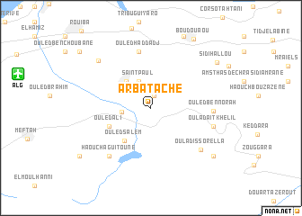 map of Arbatache